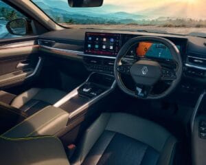 Renault Duster 2026 interior dashboard and infotainment system