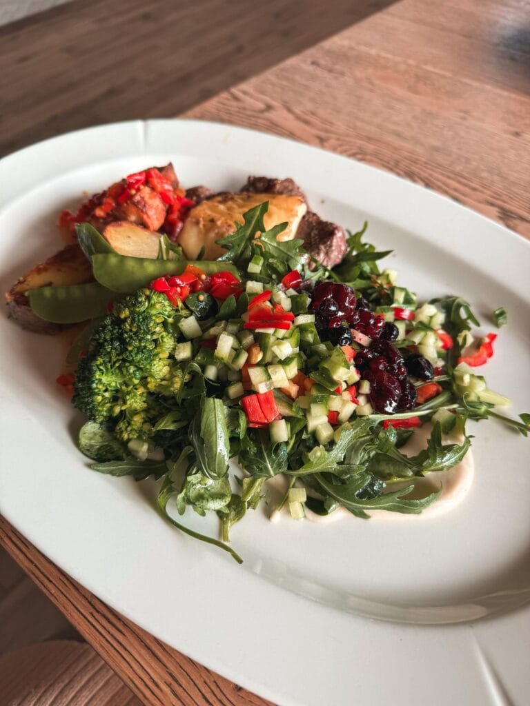 daily protein carbs and fibre intake